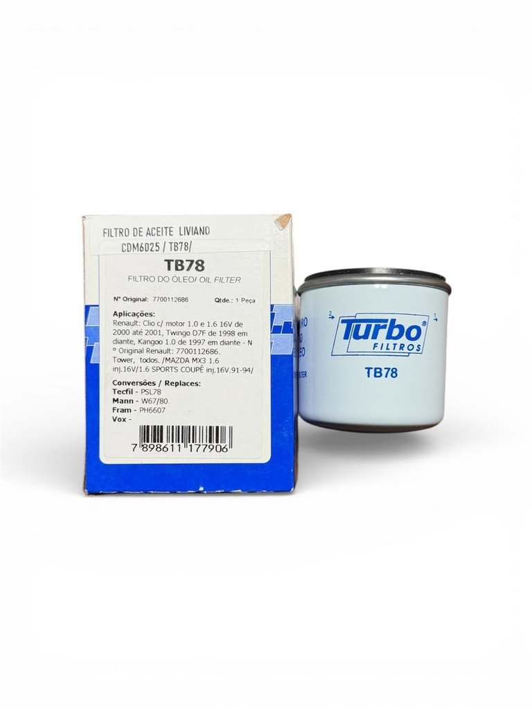 Filtro Aceite TB78 